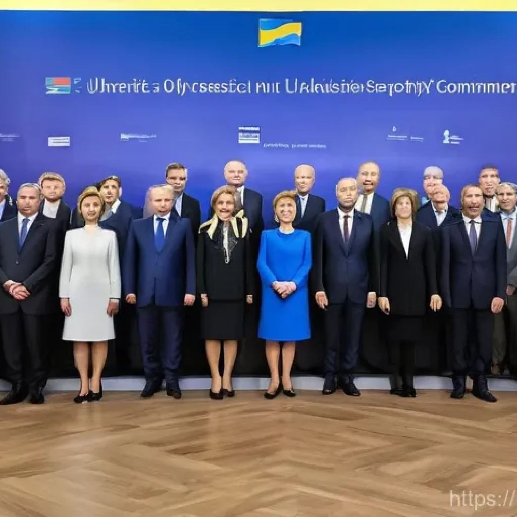 우크라이나 전쟁 최신 상황 - **European Unity and a New Security Force**
"A majestic, wide-angle shot symbolizing the unity a...