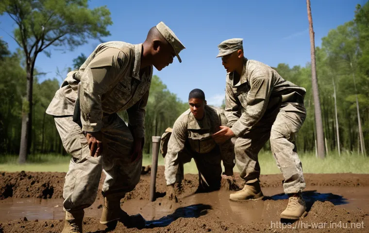 세계 최강 군대 비교 - **Prompt:** "A futuristic battlefield scene at dusk. Highly advanced military personnel, both male a...