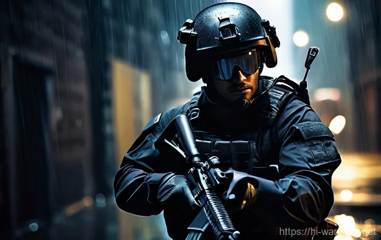 특수부대 작전 사례 - Image Prompt 1: Daring Urban Infiltration** 특수부대 작전 사례 - Image Prompt 1: Daring Urban Infiltration**