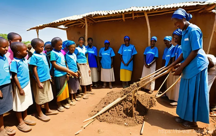 아프리카 지역 분쟁 - **Prompt:** An evocative scene capturing the daily challenges of climate change in a rural African v... 아프리카 지역 분쟁 - **Prompt:** An evocative scene capturing the daily challenges of climate change in a rural African v...