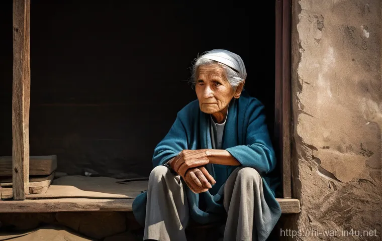 전쟁 중 민간인 피해 사례 - **Prompt:** "A cinematic, wide shot depicting a displaced family of three – a mother, a father, and ... 전쟁 중 민간인 피해 사례 - **Prompt:** "A cinematic, wide shot depicting a displaced family of three – a mother, a father, and ...