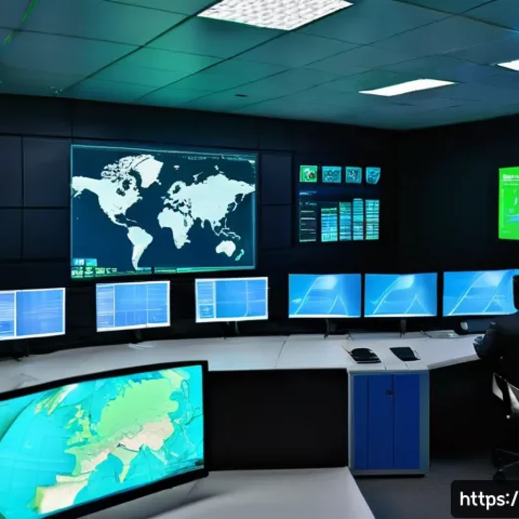 군사 혁신 사례 - A highly detailed futuristic cyber warfare command center in India, featuring diverse Indian cyberse...