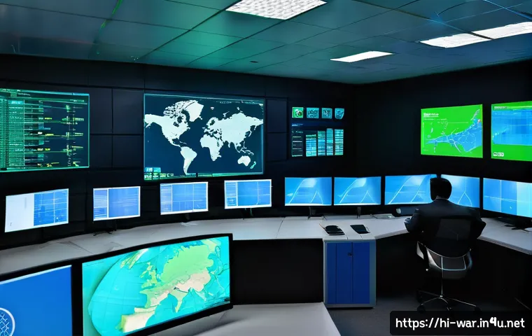 군사 혁신 사례 - A highly detailed futuristic cyber warfare command center in India, featuring diverse Indian cyberse...